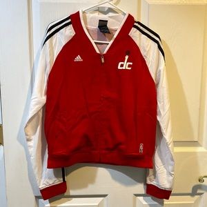 Women’s Adidas NBA 4 Her Washington DC Basketball On-Court Jacket